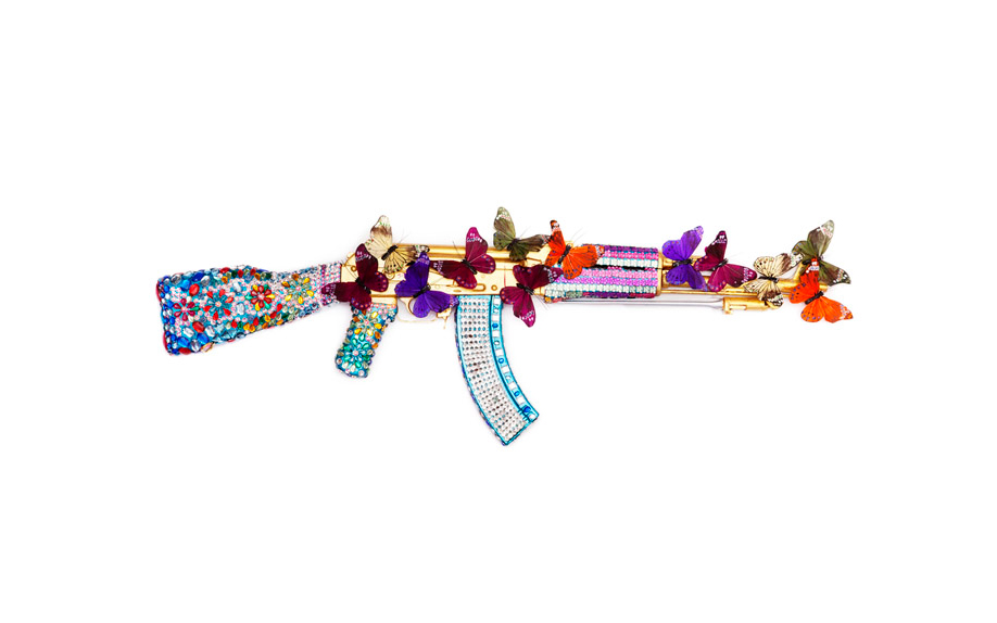 AKA Peace: Artists Transform AK 47 Killing Machines Into Art. (Art