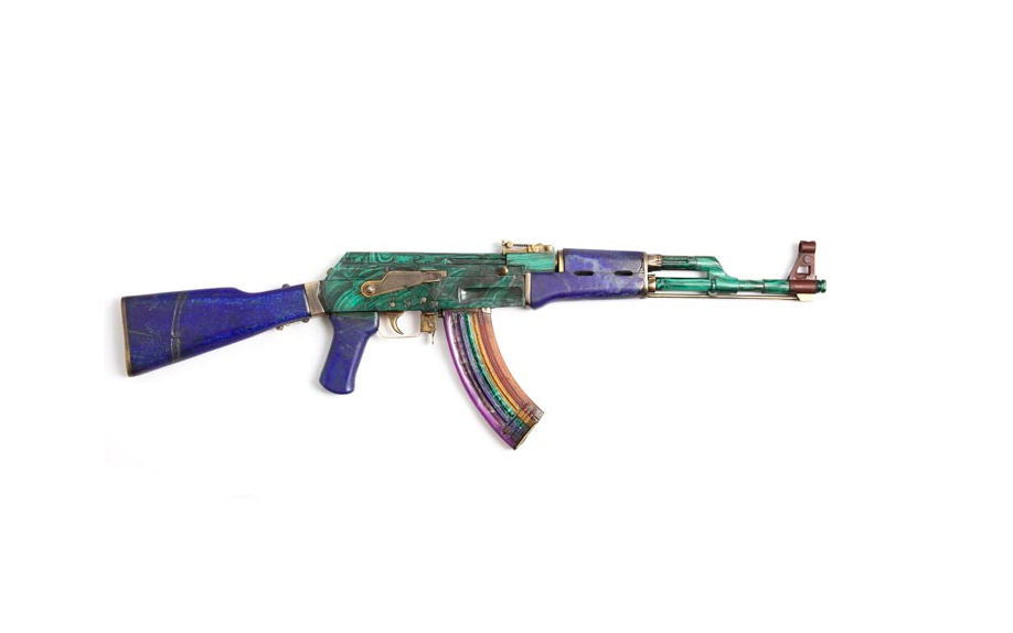 AKA Peace: Artists Transform AK 47 Killing Machines Into Art. (Art