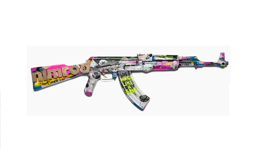 AKA Peace: Artists Transform AK 47 Killing Machines Into Art. (Art